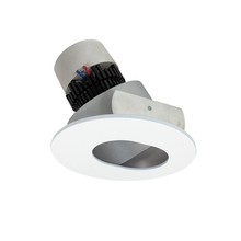 Nora NPR-4RSL27XHZMPW - 4" Pearl LED Round Adjustable Slot Aperture Retrofit, 1000lm / 12W, 2700K, Haze Slot Aperture /