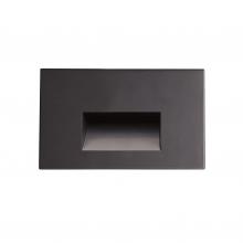 Nora NSW-740/40DBZ - Ari LED Step Light w/ Horizontal Wall Wash Face Plate, 88lm / 5W, 4000K, Bronze Finish