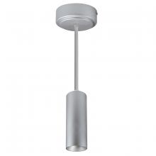 Nora NYLM-2ST27XSSLE3A/12 - 2" iLENE 12" Stem Mount Mini Cylinder, 1000lm, 15W, 2700K, Silver, 120V Triac/ELV Dimming