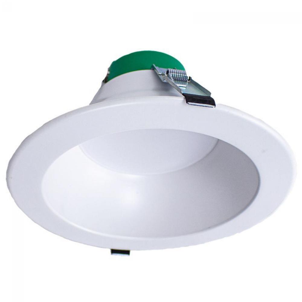 BUILDER SERIES SNAP-IN COMM. RECESSED LIGHT 8in 10-22W 3CCT WHT