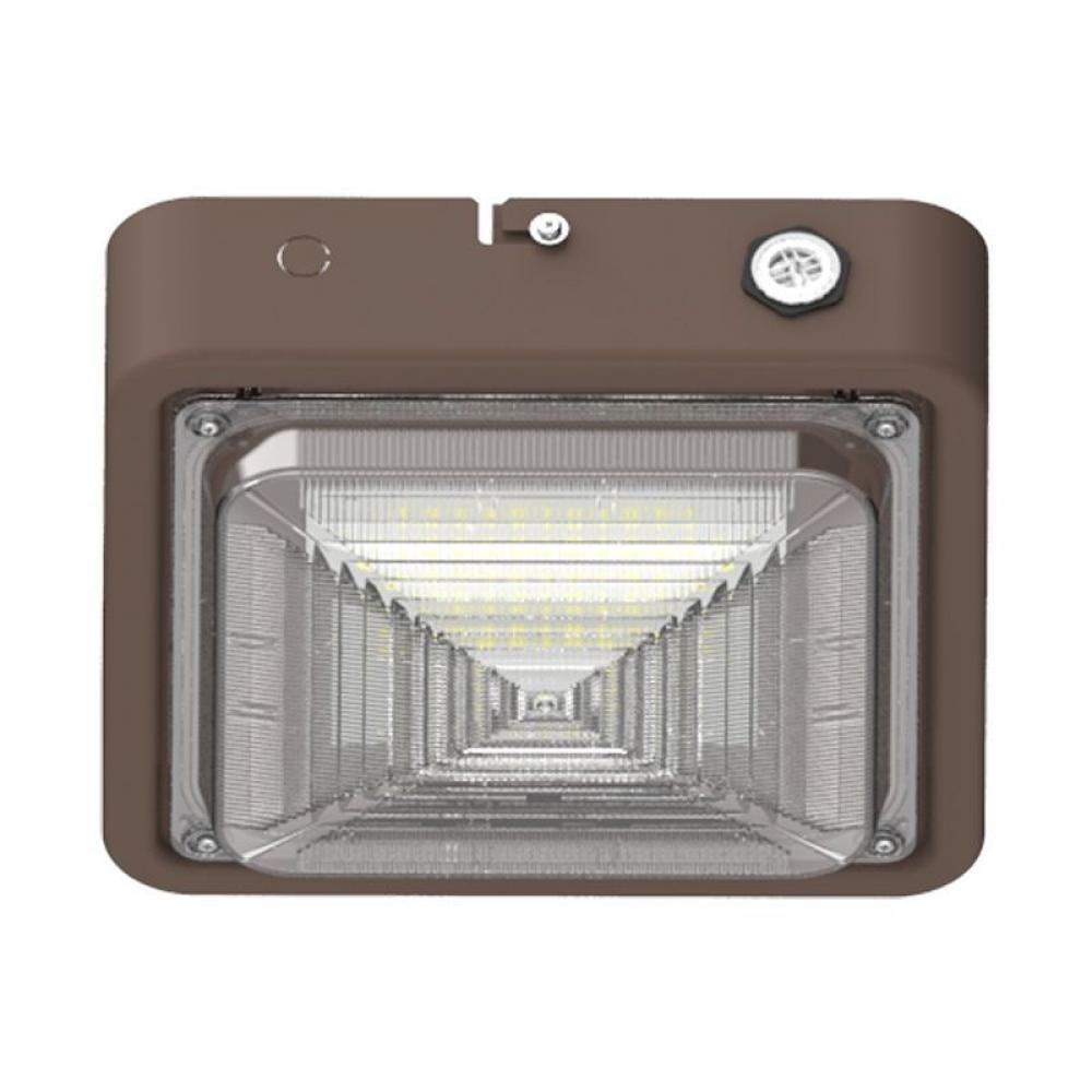 BUILDER SERIES INDOOR SQ CANOPY LIGHT SELECTABLE 10/20/30W 30/40/50K, BRZ