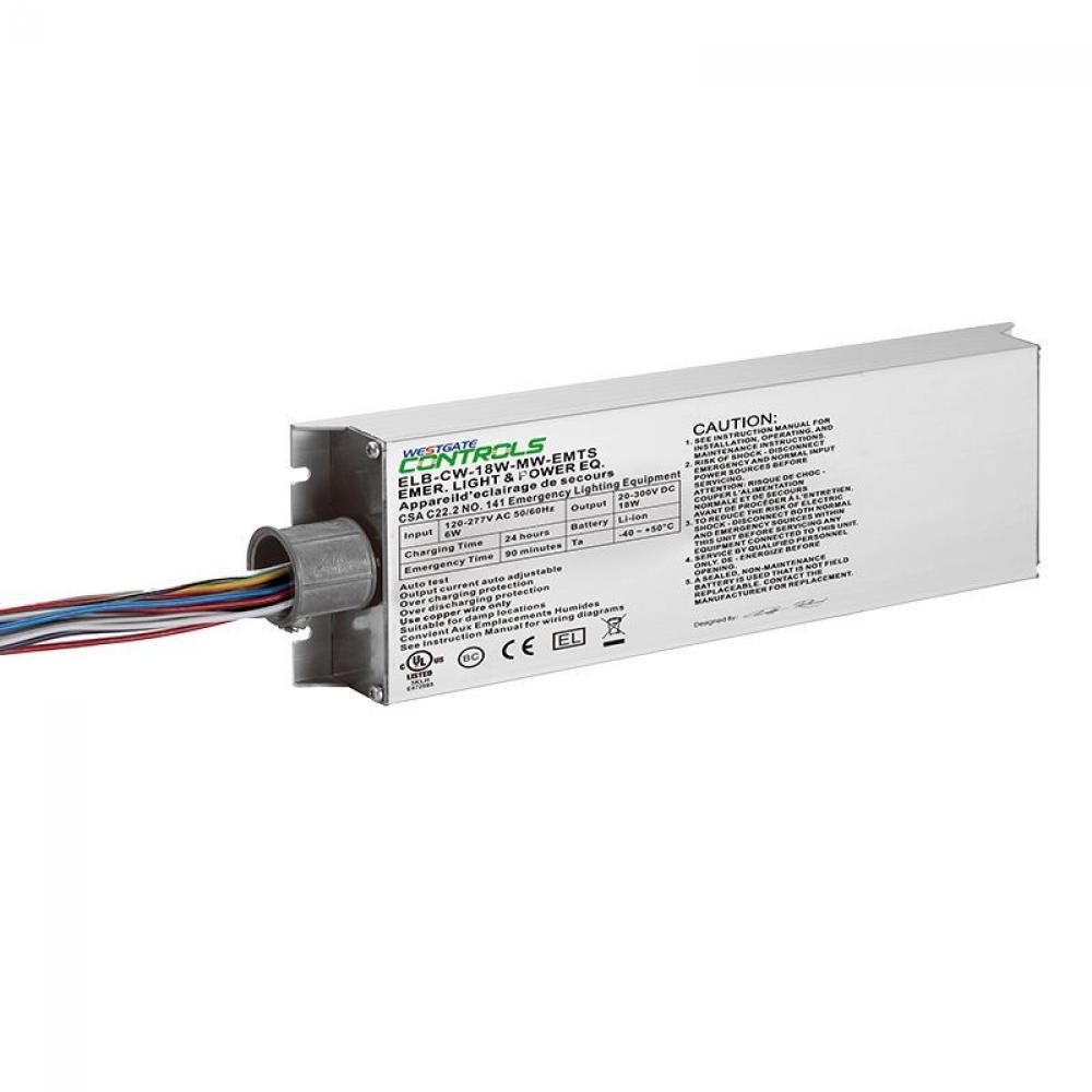 COLD-WEATHER LED EMERGENCY BACKUP 18W MULTI-VOLTAGE INTERNAL