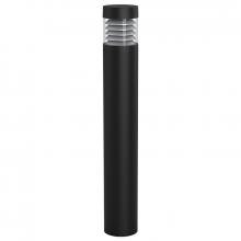 Westgate MFG C1 BOL-42-R-L-C-MCTP-BK - BOLLARD 42in ROUND FLAT TOP CONE REFL. CLEAR LENS ADJ. 12-22W 30/40/50K, BLACK