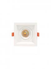 Westgate MFG C1 LRD-10W-27K-WTM1-WH - LED RECESSED LIGHT WITH 1 SLOT WHITE TRIM