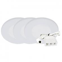 Westgate MFG C1 PL12-3KIT-30K-WH - 12V 3-PACK KIT SLIM PUCK LIGHT, ETL, 3000K, WHITE