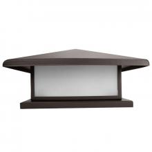 Westgate MFG C1 PML-L-MCT-ORB - MEDIUM PIER-MOUNT 12in BASE 7.7in HEIGHT, 18W 30/40/50K OIL-RUBBED BRONZE