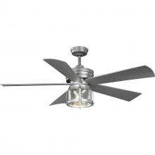 Progress P250011-141-WB - Midvale Collection 5-Blade Galvanized 56-Inch AC Motor Coastal Ceiling Fan