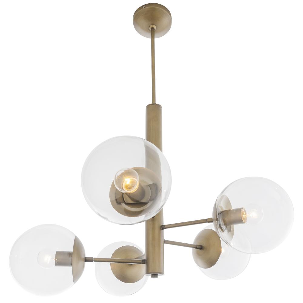 Mid-Century 5-Lt Chandelier