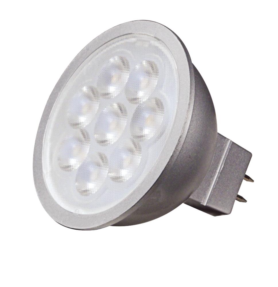 6.5 Watt; LED MR16 LED; 3000K; 25 deg. Beam Angle; GU5.3 base; 12 Volt AC/DC