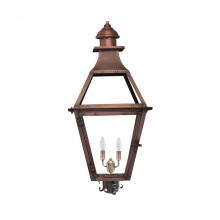 Primo Gas Lanterns JK-31E_PM - Three Light Post Mount