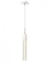 Avenue Lighting HF1901-1-GL-CH-C - The Original Glacier Avenue Collection Chrome Single Pendant with Clear Crystal