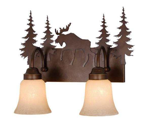 Yellowstone 2L Moose Vanity Burnished Bronze