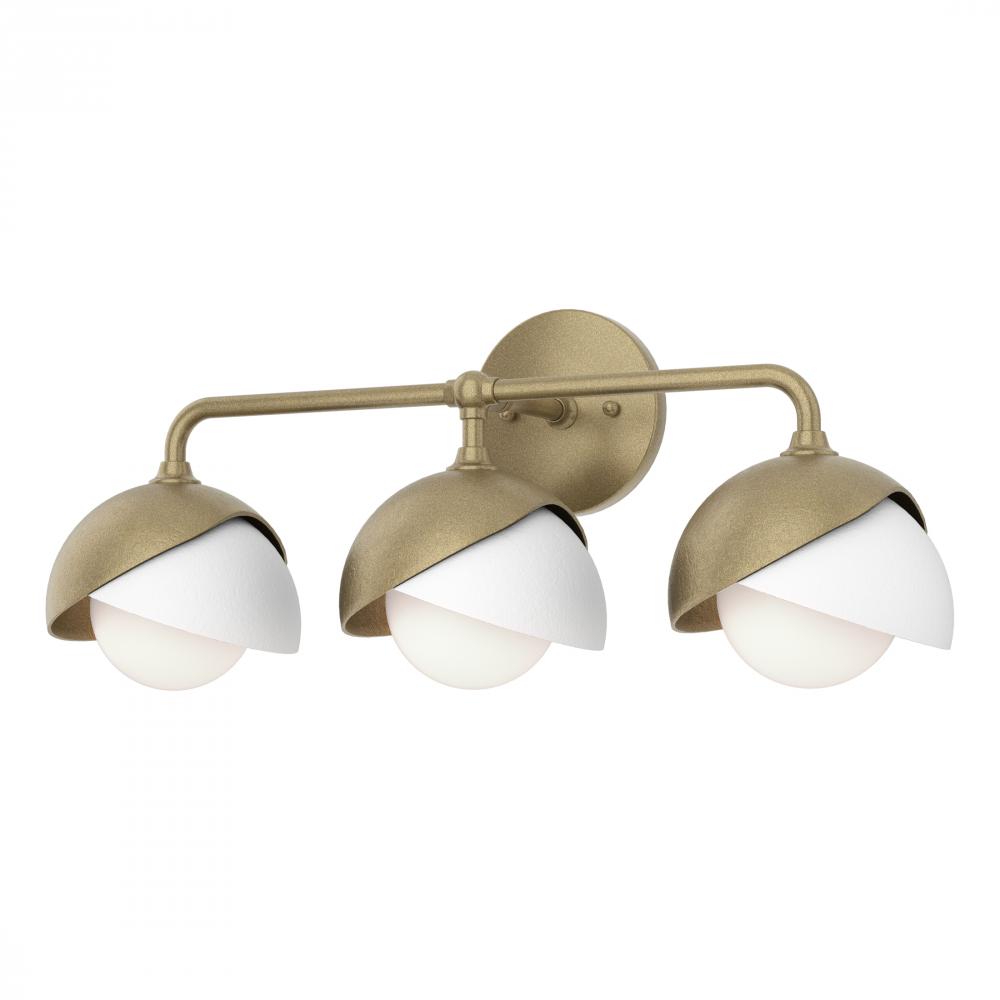 Brooklyn 3-Light Double Shade Bath Sconce