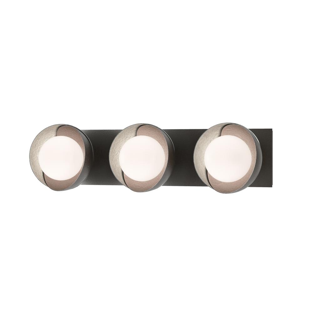 Brooklyn 3-Light Straight Double Shade Bath Sconce