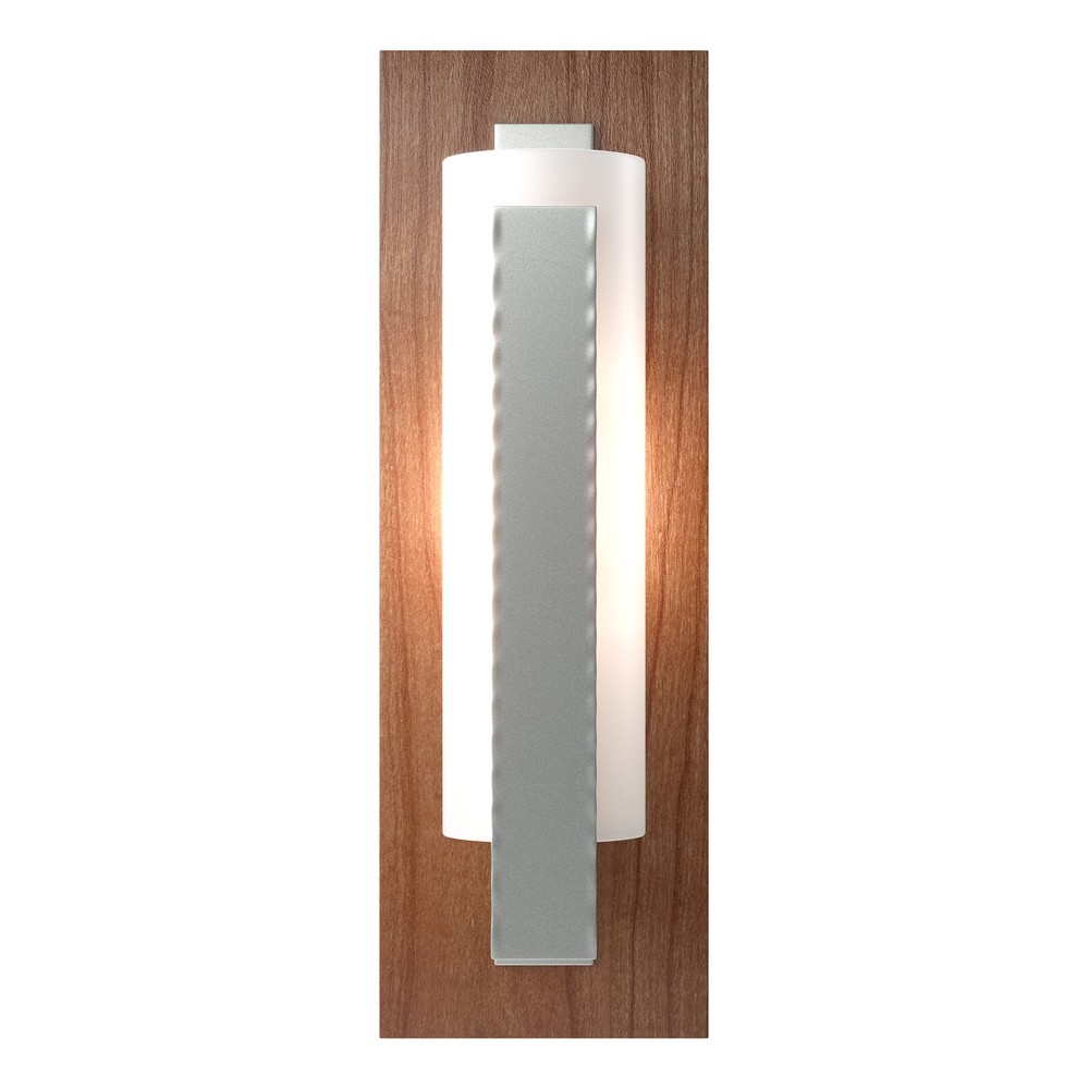 Forged Vertical Bar Sconce - Cherry or Copper Backplate