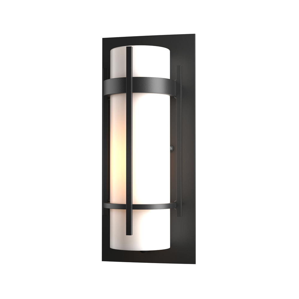 Banded Small Outdoor Sconce