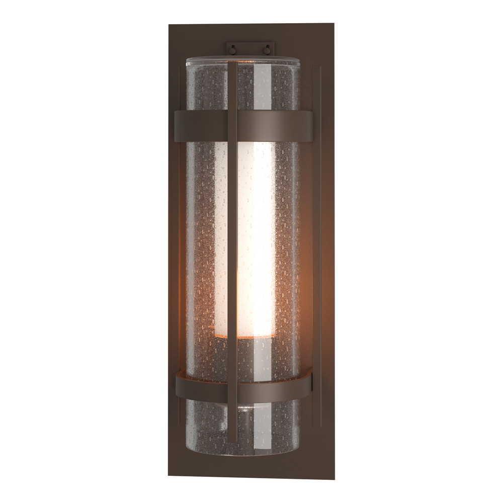 Torch  Seeded Glass XL Outdoor Sconce