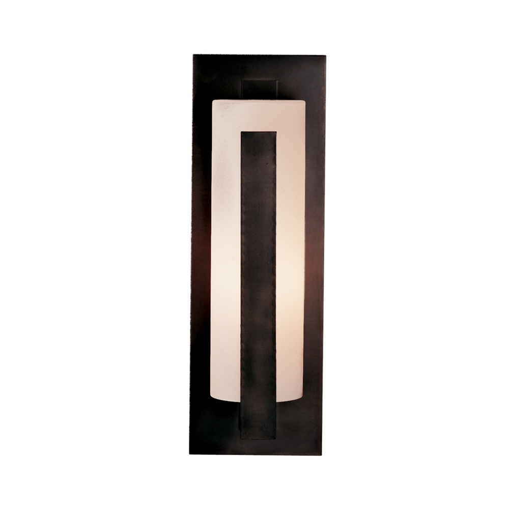 Forged Vertical Bars Large Outdoor Sconce