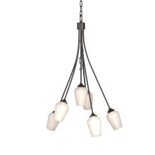 Hubbardton Forge 103043-SKT-14-GG0303 - Flora 6 Arm Chandelier