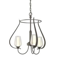 Hubbardton Forge 103047-SKT-07-ZS0354 - Flora 3 Arm Chandelier