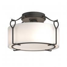 Hubbardton Forge 121142-SKT-20-GG0218 - Bow Medium Semi-Flush