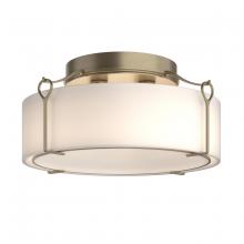 Hubbardton Forge 121145-SKT-84-GG0216 - Bow Large Semi-Flush