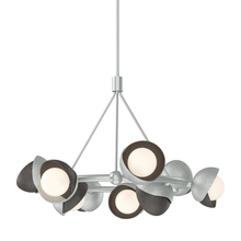 Hubbardton Forge 131068-SKT-MULT-82-14-GG0711 - Brooklyn 9-Light Double Shade Ring Pendant