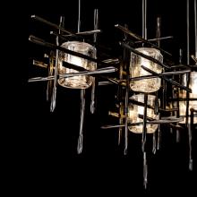 Hubbardton Forge 131095-SKT-STND-07-II0728 - Tura 7-Light Seeded Glass Pendant