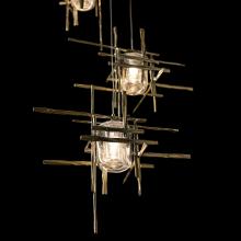 Hubbardton Forge 131126-SKT-LONG-86-II0728 - Tura 5-Light Seeded Glass Pendant