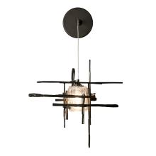 Hubbardton Forge 201393-SKT-14-II0728 - Tura Seeded Glass Low Voltage Sconce