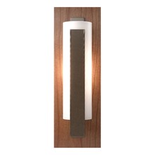 Hubbardton Forge 217186-SKT-05-CH-GG0065 - Forged Vertical Bar Sconce - Cherry or Copper Backplate