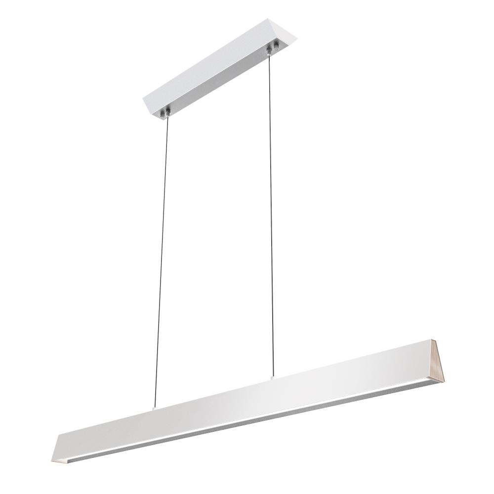 Flair 48" Suspended Linear Pendant - White