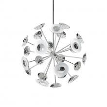 Blackjack Lighting DOT-27C-PC - Dot 27" Chandelier - Polished Chrome