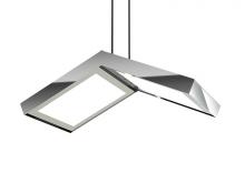 Blackjack Lighting QDR-11P-PC - Quadra 11" Double Pendant - Polished Chrome