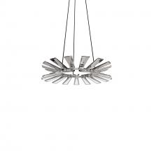 Blackjack Lighting WEG-26C-PC - Wedge 26" Chandelier