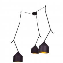 Access 24880LEDDLP-BL/GLD - 3 Light LED Pendant