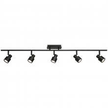 Access 63075LEDDLP-MBL - 5 Light Adjustable LED Track