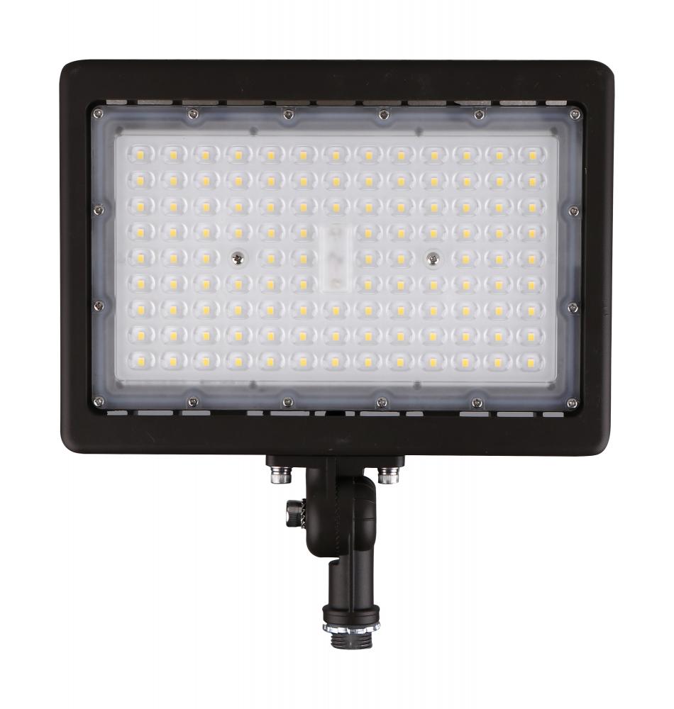 LED Flood Light; 90 Watt; 4000K; Bronze Finish