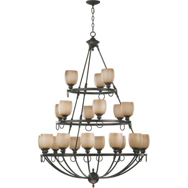 Tahoe Toasted Sienna Chandelier