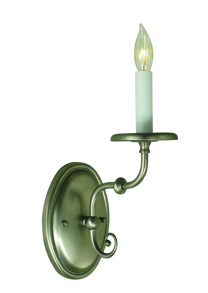 1-Light Siena Bronze Jamestown Sconce