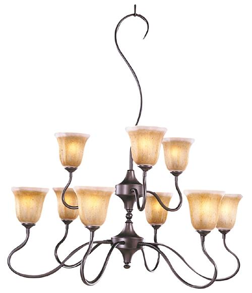 Bronze Up Chandelier