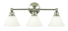 Framburg 2423 BN/CM - 3-Light Brushed Nickel Taylor Sconce