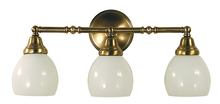 Framburg 2429 BN - 3-Light Brushed Nickel Sheraton Sconce