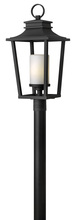 Hinkley 1741BK - Large Post Top or Pier Mount Lantern