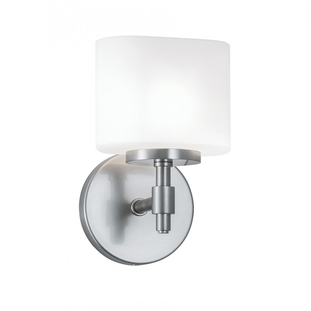 Moderne 4.25'' High 1-Light Sconce - Brushed Nickel